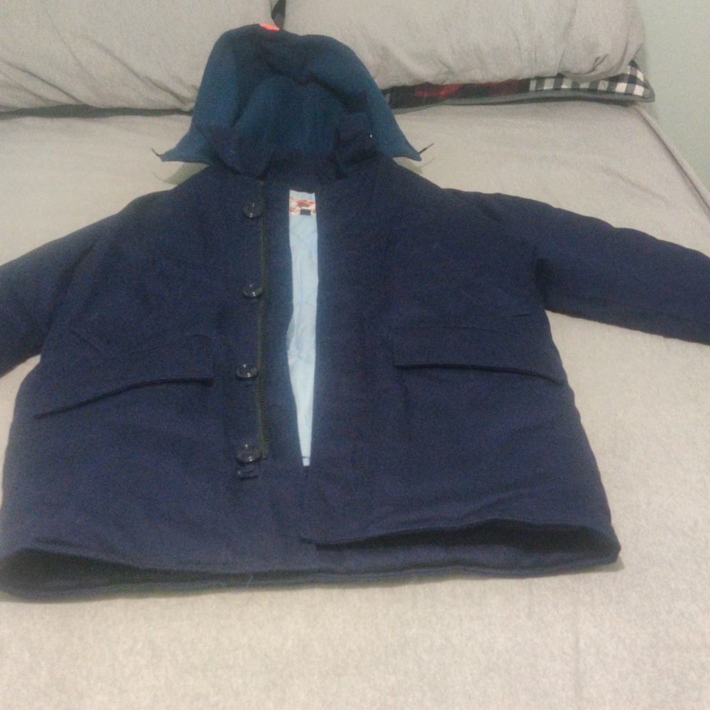 Unisex flame resistant heavy duty winter coat